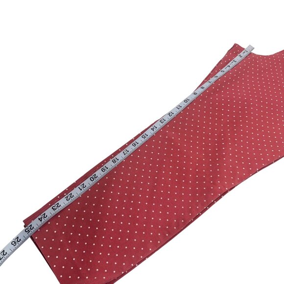 Old Navy Pixie High Rise Polka Dot Skinny Pants Women Size 12 Rush pink & White - Picture 7 of 11